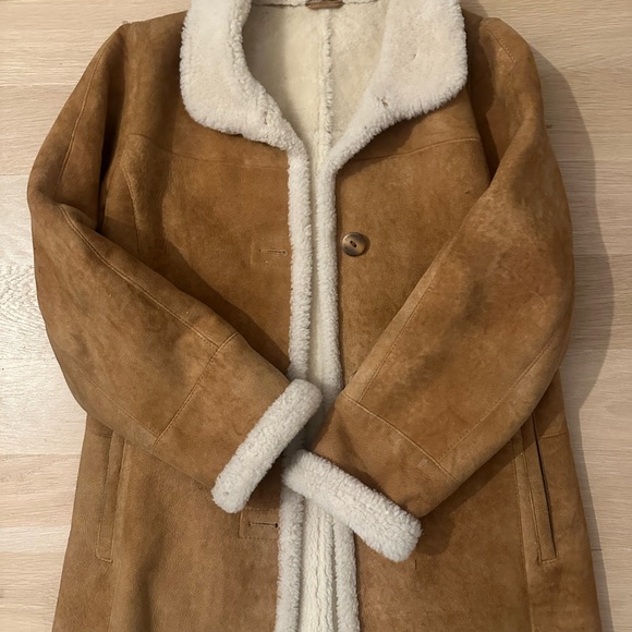 Danier Jackets & Blazers - Women's Daniel Tan Shearling Coat Size Small/Extra Small